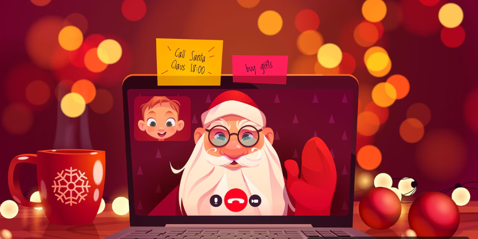 How to Send a Personalized Video Message from Santa Using AI